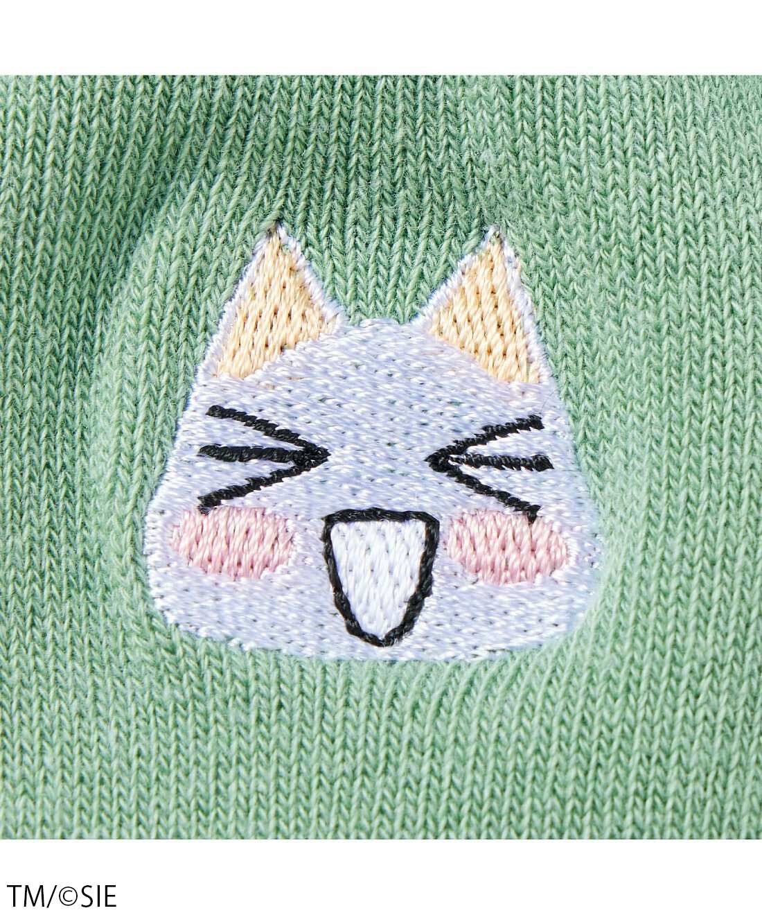猫部|どこでもいっしょ&times;猫部　トロたちの好物デザイン靴下の会|元気なポケピたちのワンポイント刺しゅう。