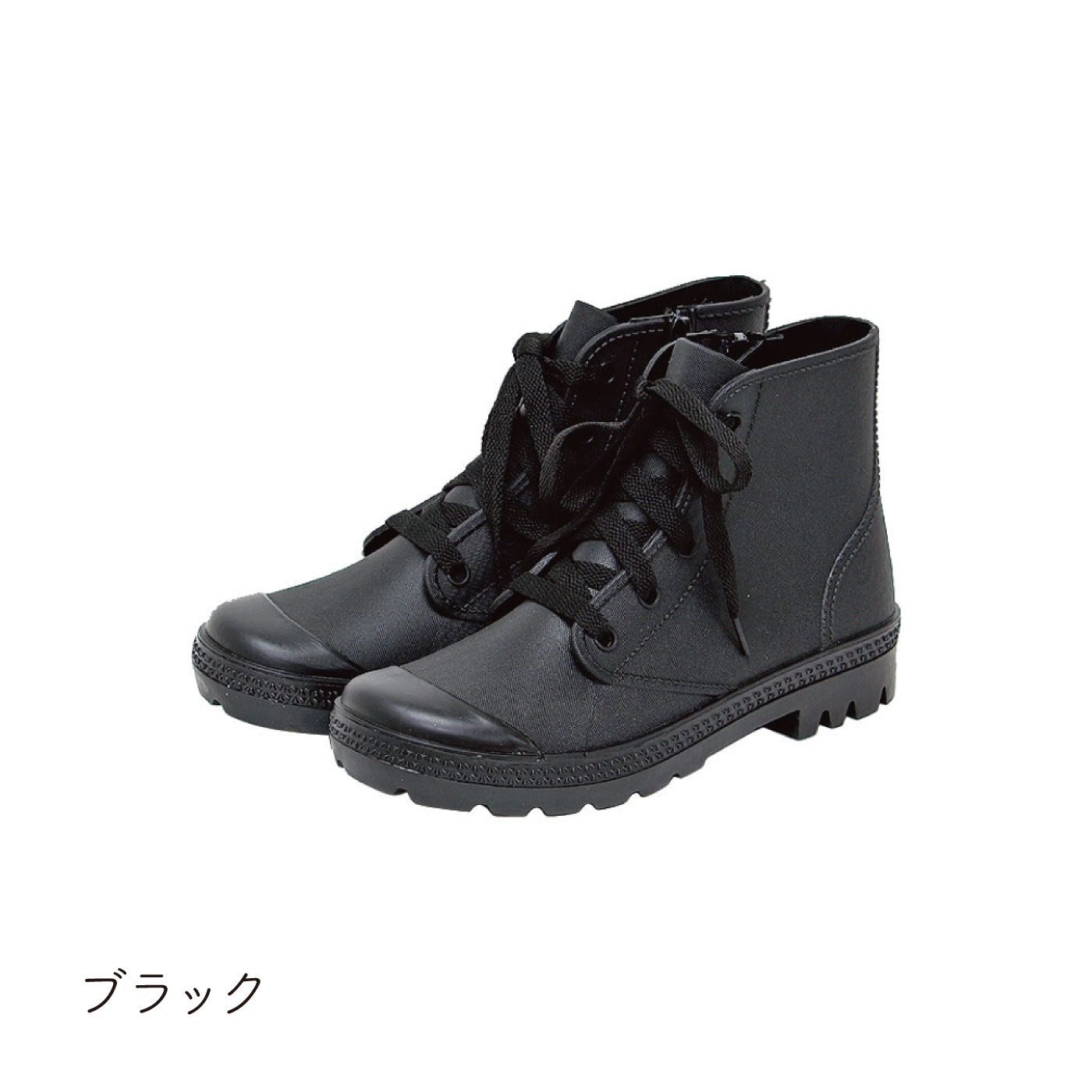 FELISSIMO PARTNERS | フレンチスタイル　レインブーツ〈ブラック〉