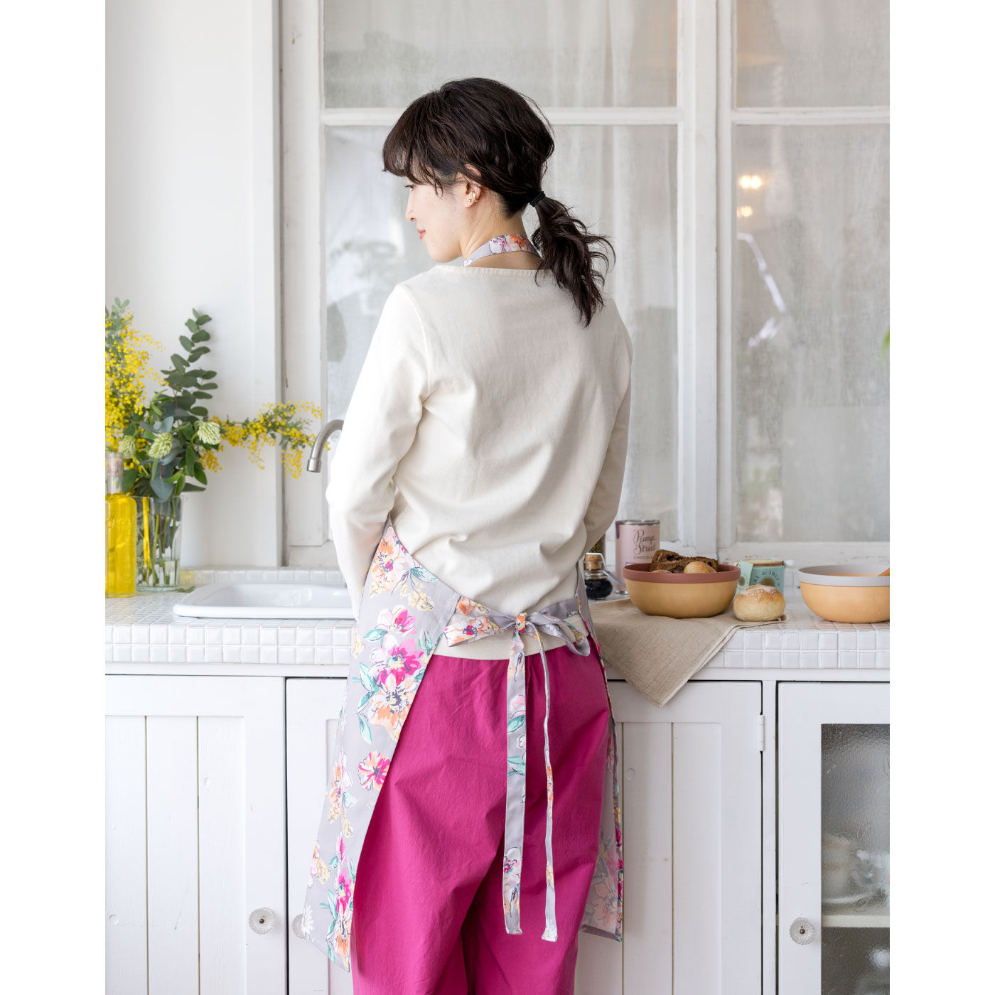 FELISSIMO PARTNERS|着るだけで気分華やぐ プリマベーラ お花のエプロン
