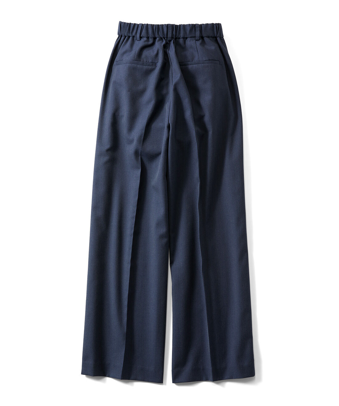 THREE FIFTY STANDARD|THREE FIFTY STANDARD　タックスラックスパンツ〈チャコールグレー〉|BACK