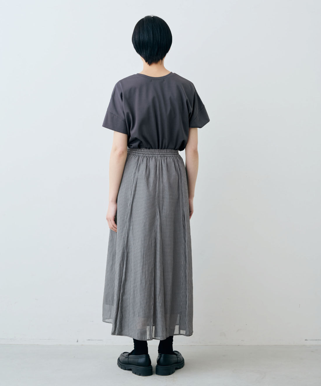 THREE FIFTY STANDARD|汗じみ軽減加工 ダブルスリーブ Tシャツのコーディネート