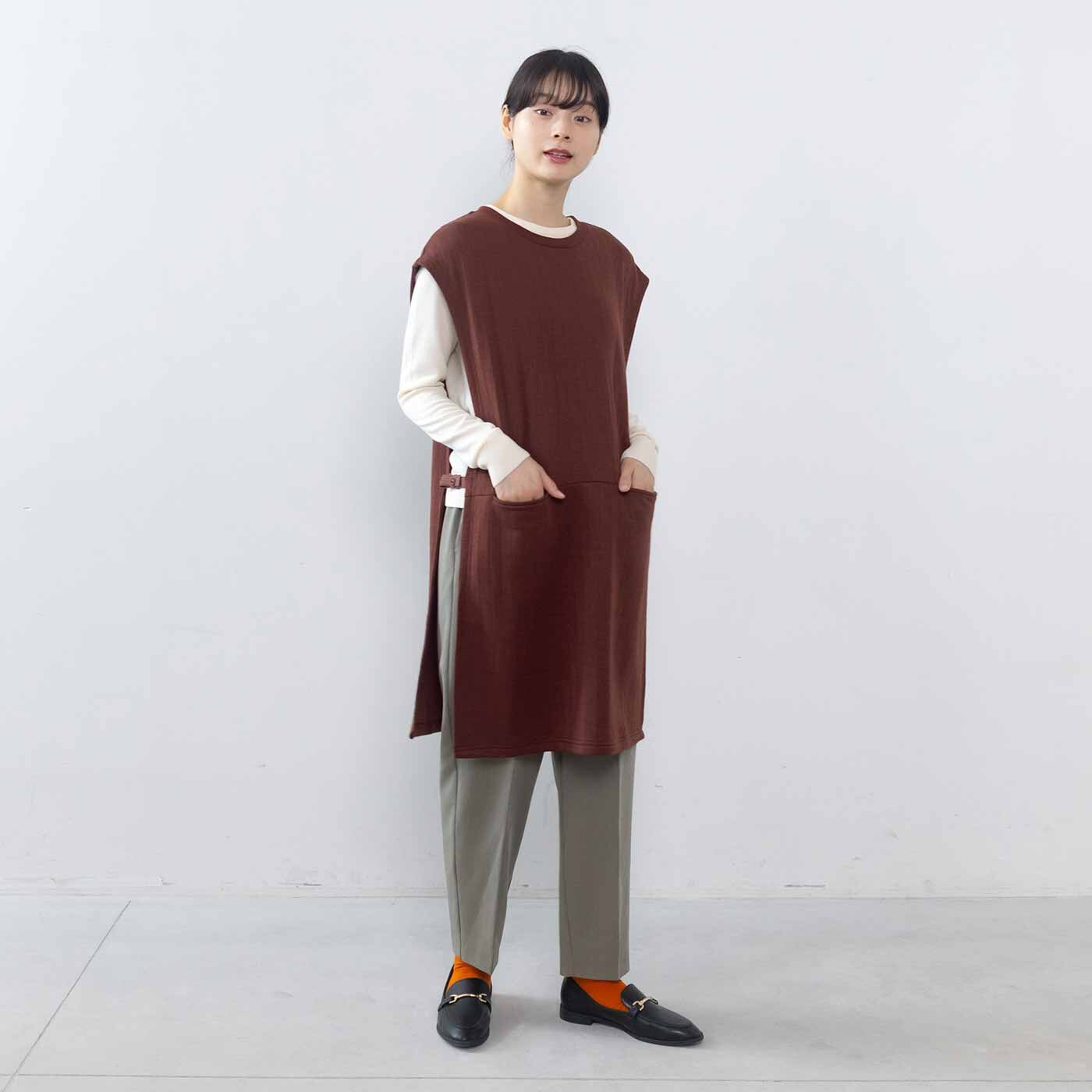 L'AMIPLUS|ラミプリュス すぽんと服の上からかぶるだけで家事スタート！ エプロンにもなるチュニックベストの会