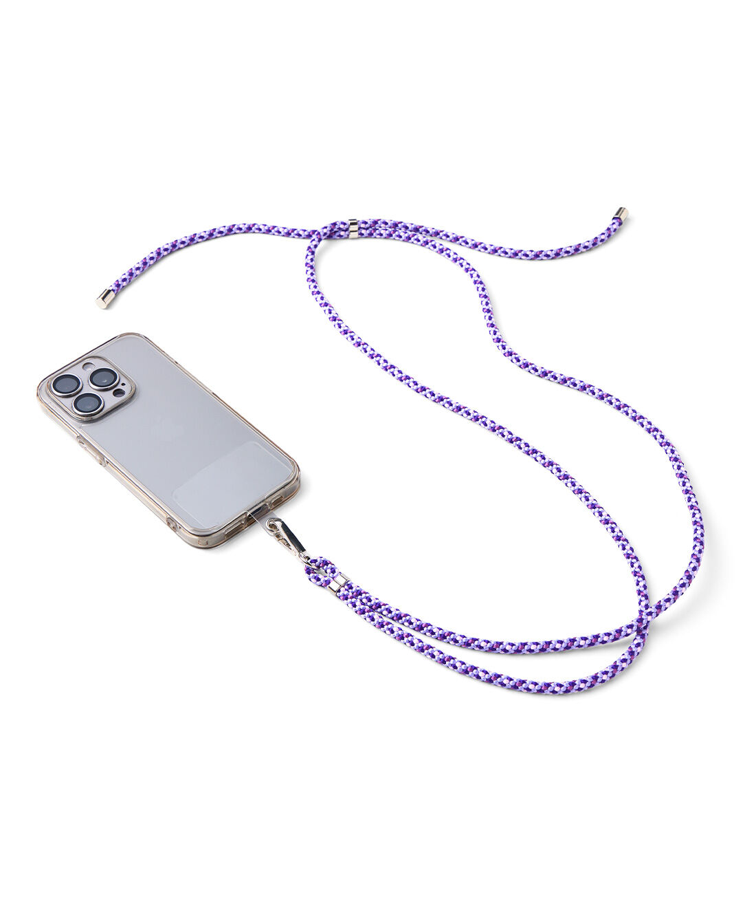 OSYAIRO|OSYAIRO 叶結びに願いを込める 京くみひもの推し色スマホストラップ〈赤〉|お手持ちのスマホケースのパーツなどにつけて。　※写真は〈紫〉です。
