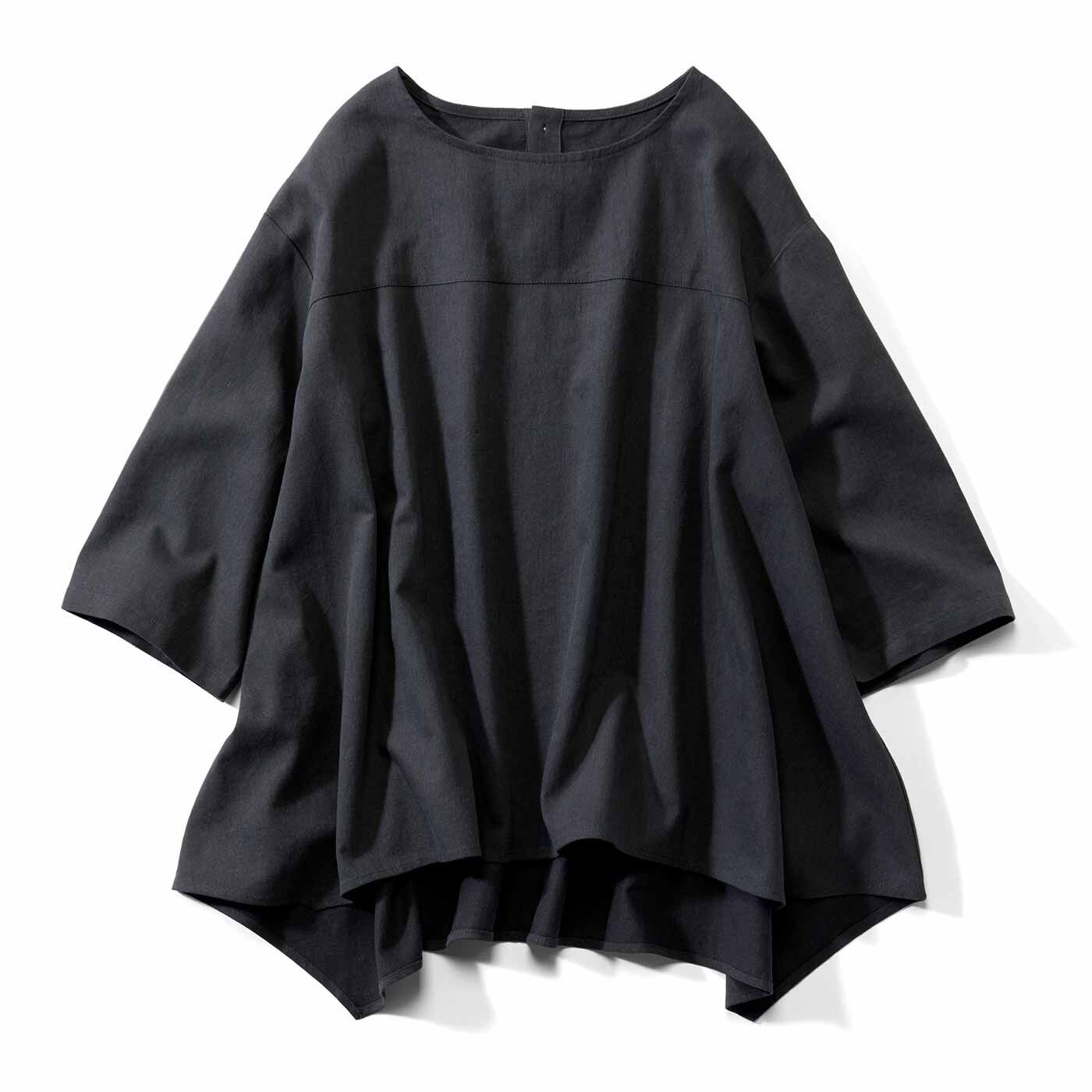 フェリシモギフトショップ | はまじヘムラインを楽しむ麻混Ｔ〈ＤＧＹ〉リブイン