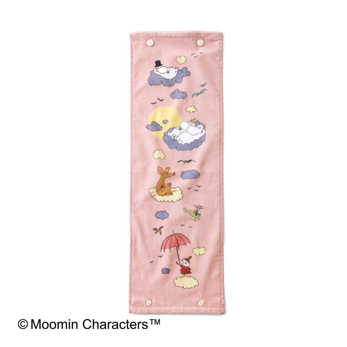 フェリシモの雑貨 Kraso | MOOMINいつでも乾いた面でふけるくるくるタオル