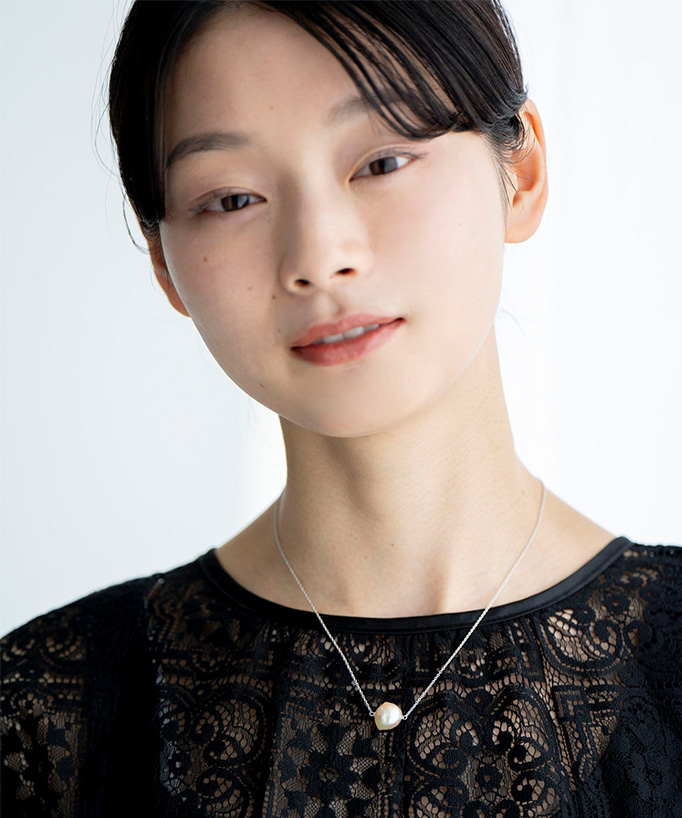 
神戸老舗真珠メーカー秘蔵の真珠を使った あなただけのバロックパールネックレス〈シルバー925・優しさ〉
