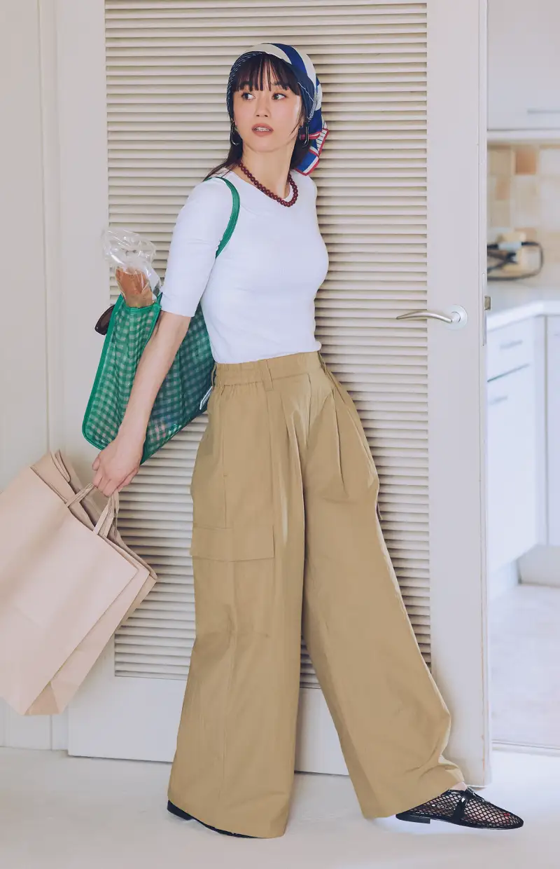HALF LENGTH TOPS + WORKPANTS
