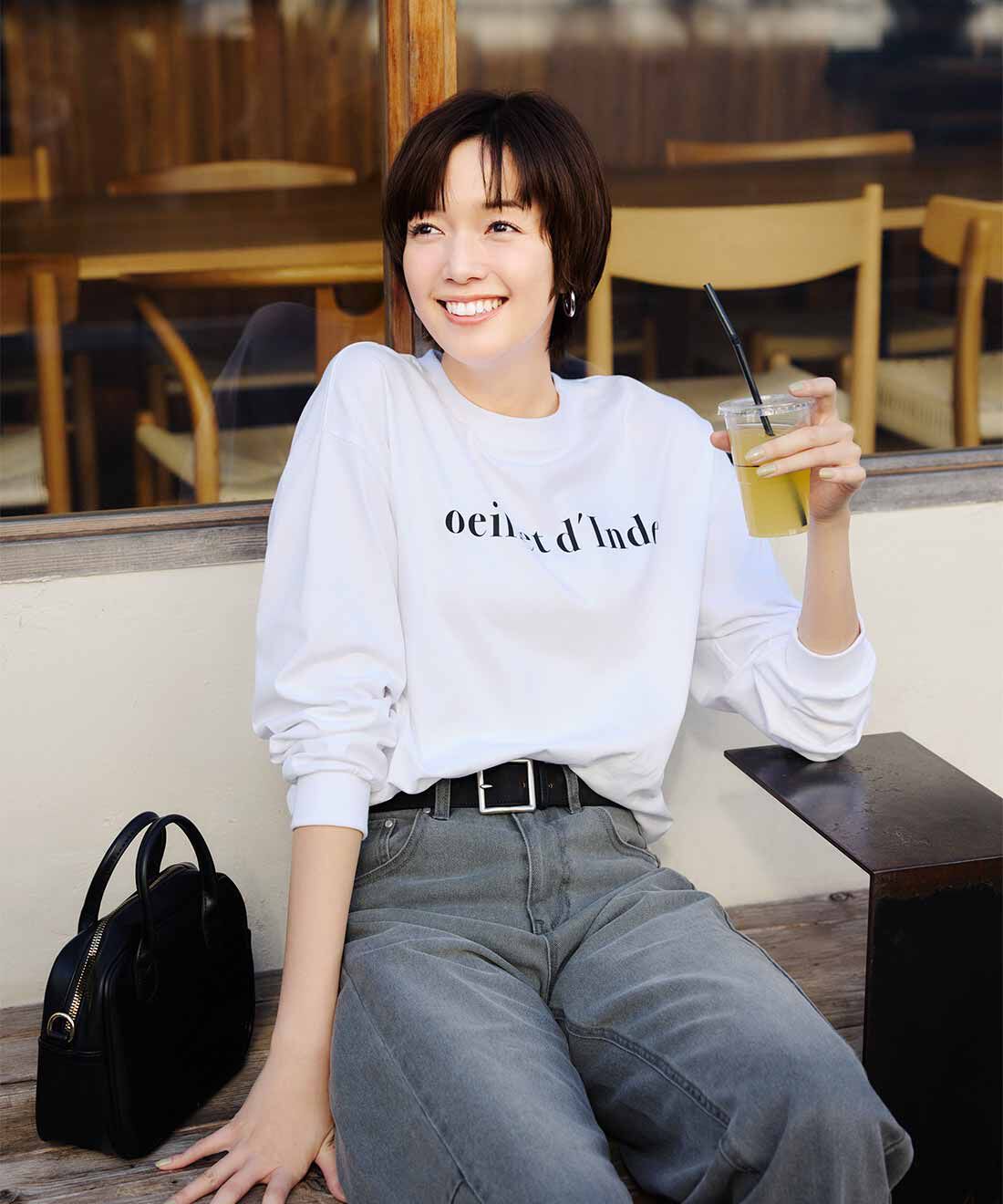 一枚で着てサマになる 便利なオーガニックコットンロゴTシャツの会