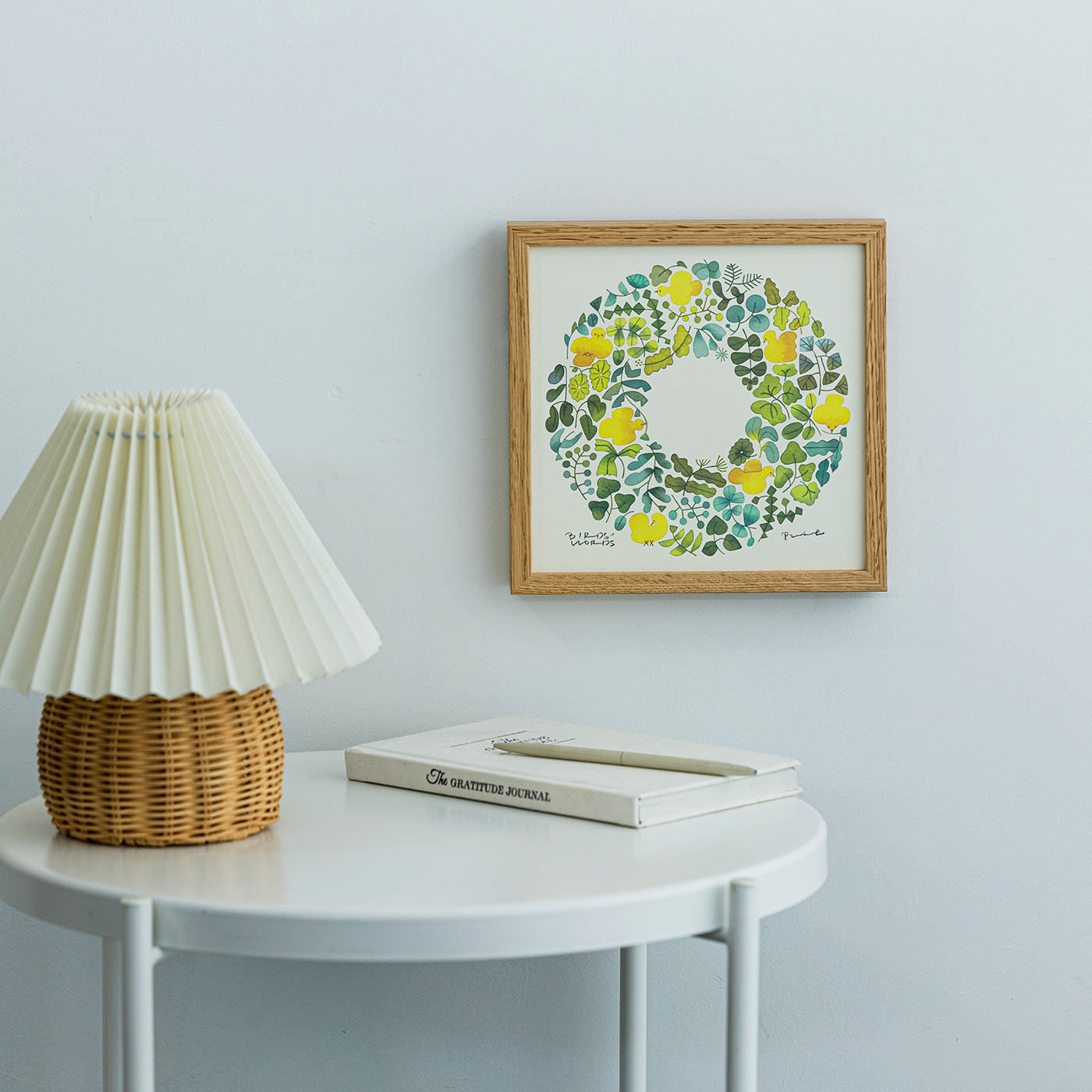 SeeMONO|BIRDS&rsquo; WORDS ポスター〈FOREST WREATH〉