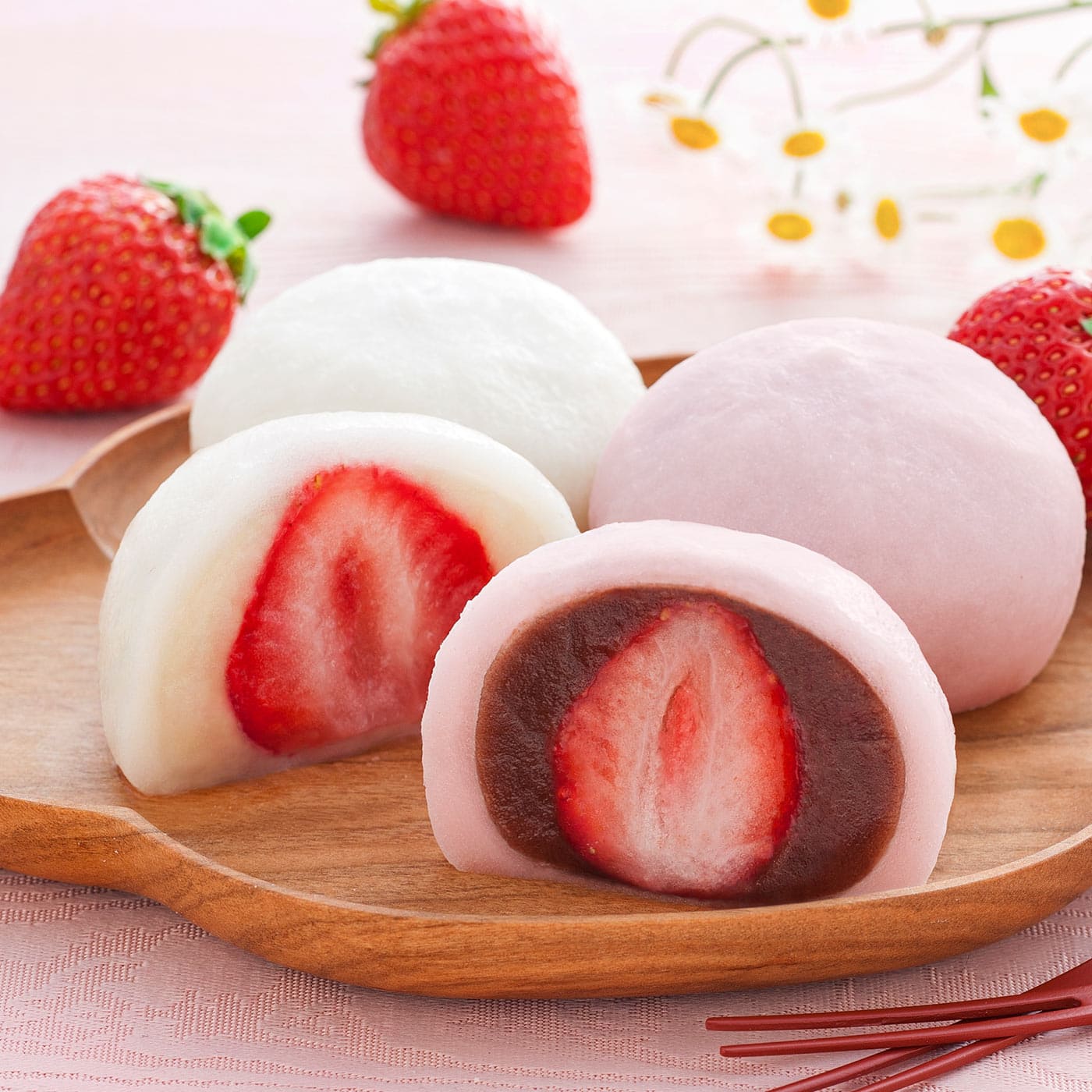 ごちSO! おとりよせマルシェ|【数量限定: 100セット】京都 養老軒 博多あまおう まるごと苺大福8個セット