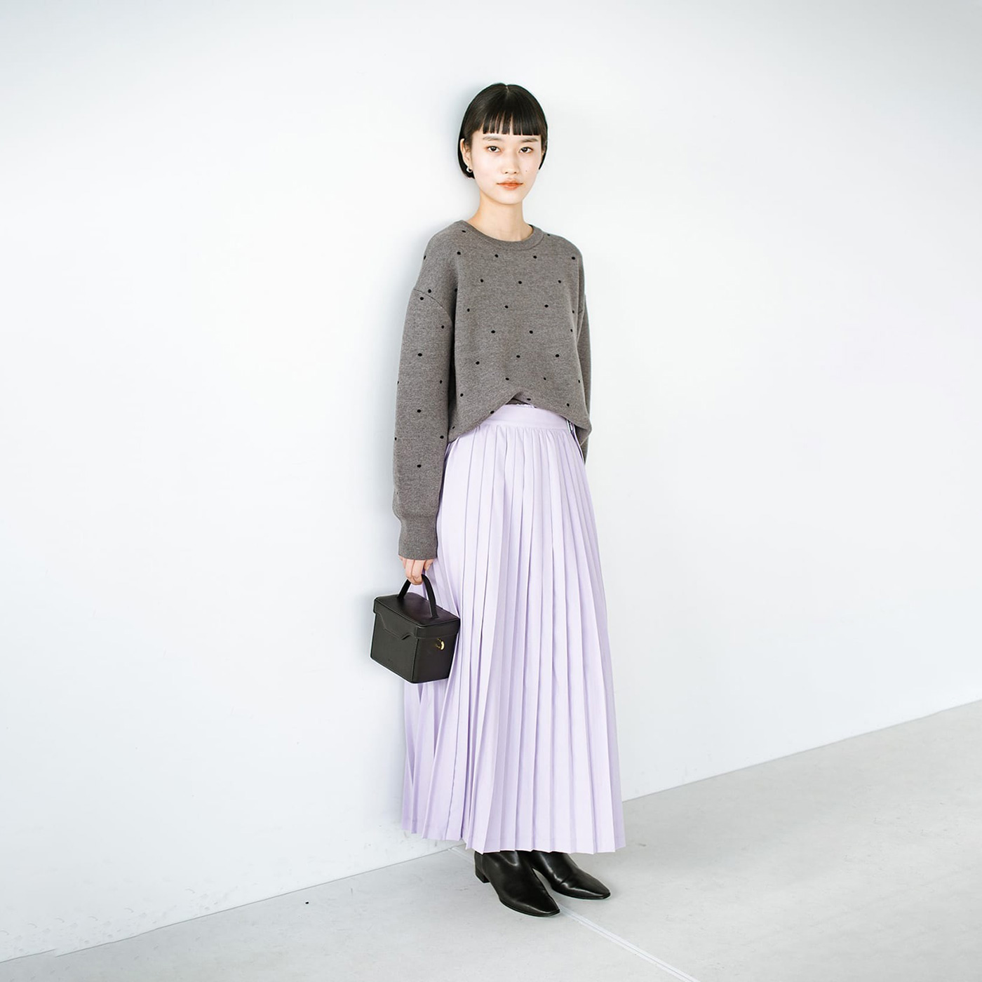 haco!|ｈハートがチラリとのぞくラップ風スカート