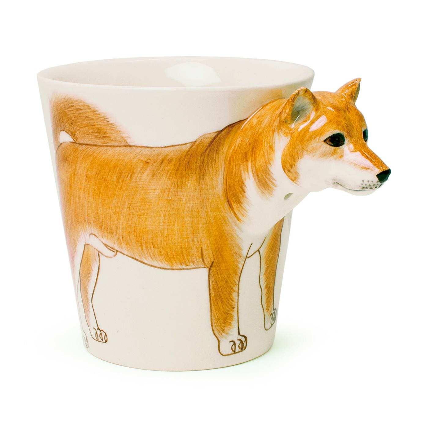 フェリシモの雑貨 Kraso|アニマルマグ SHIBA INU